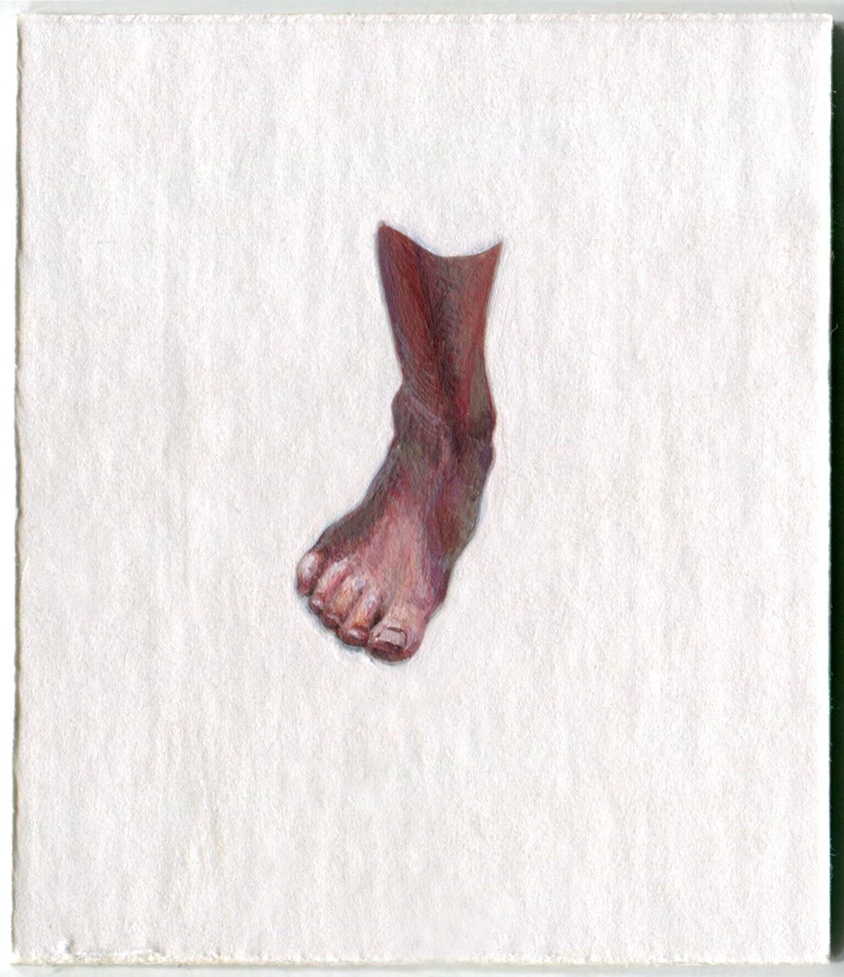 Adam Mysock Figurative Painting - OF-Foot2