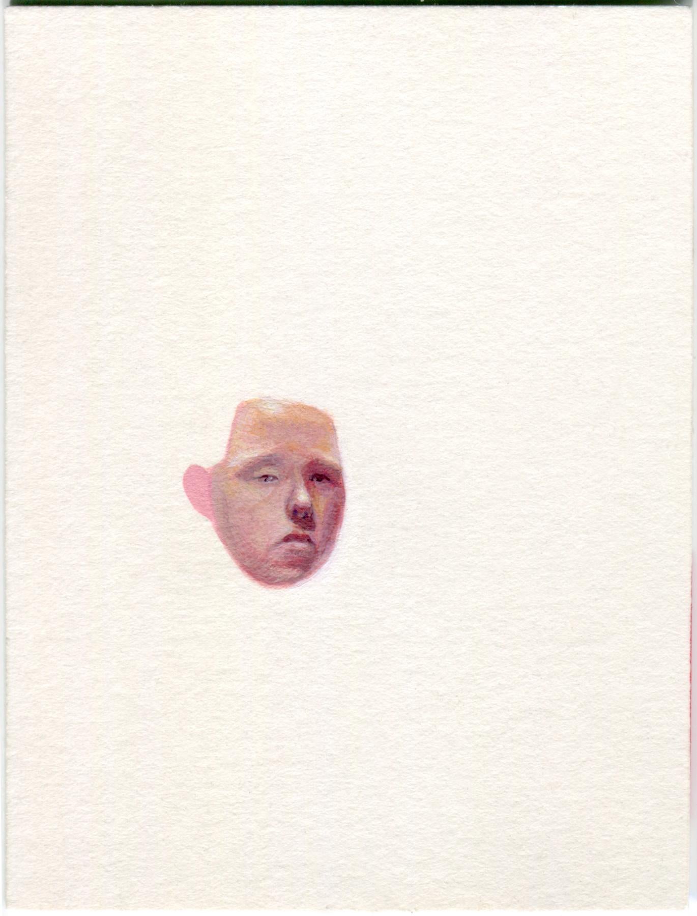 Adam Mysock Figurative Painting - OF-Head15