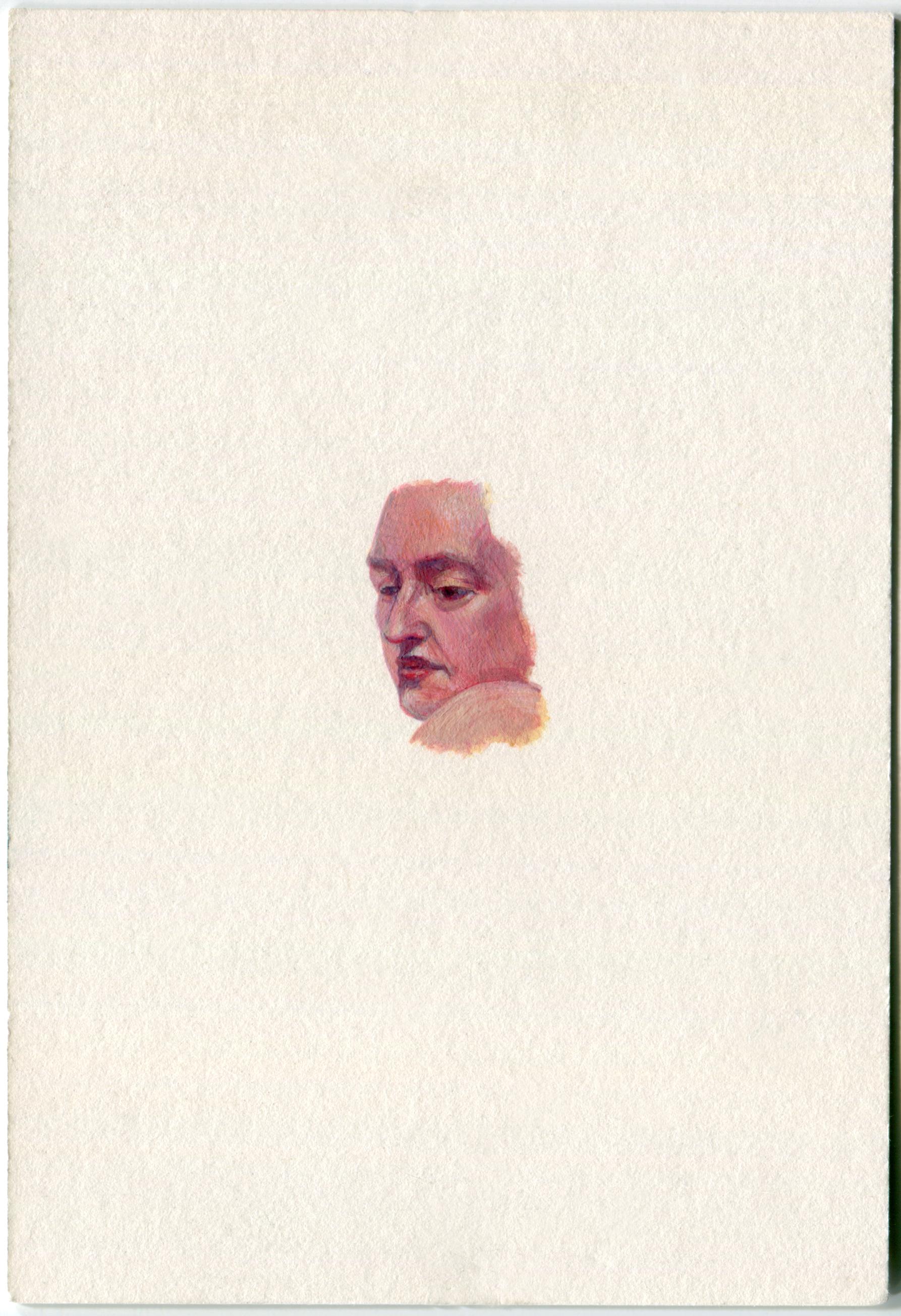 Figurative Painting di Adam Mysock - OF-Head26