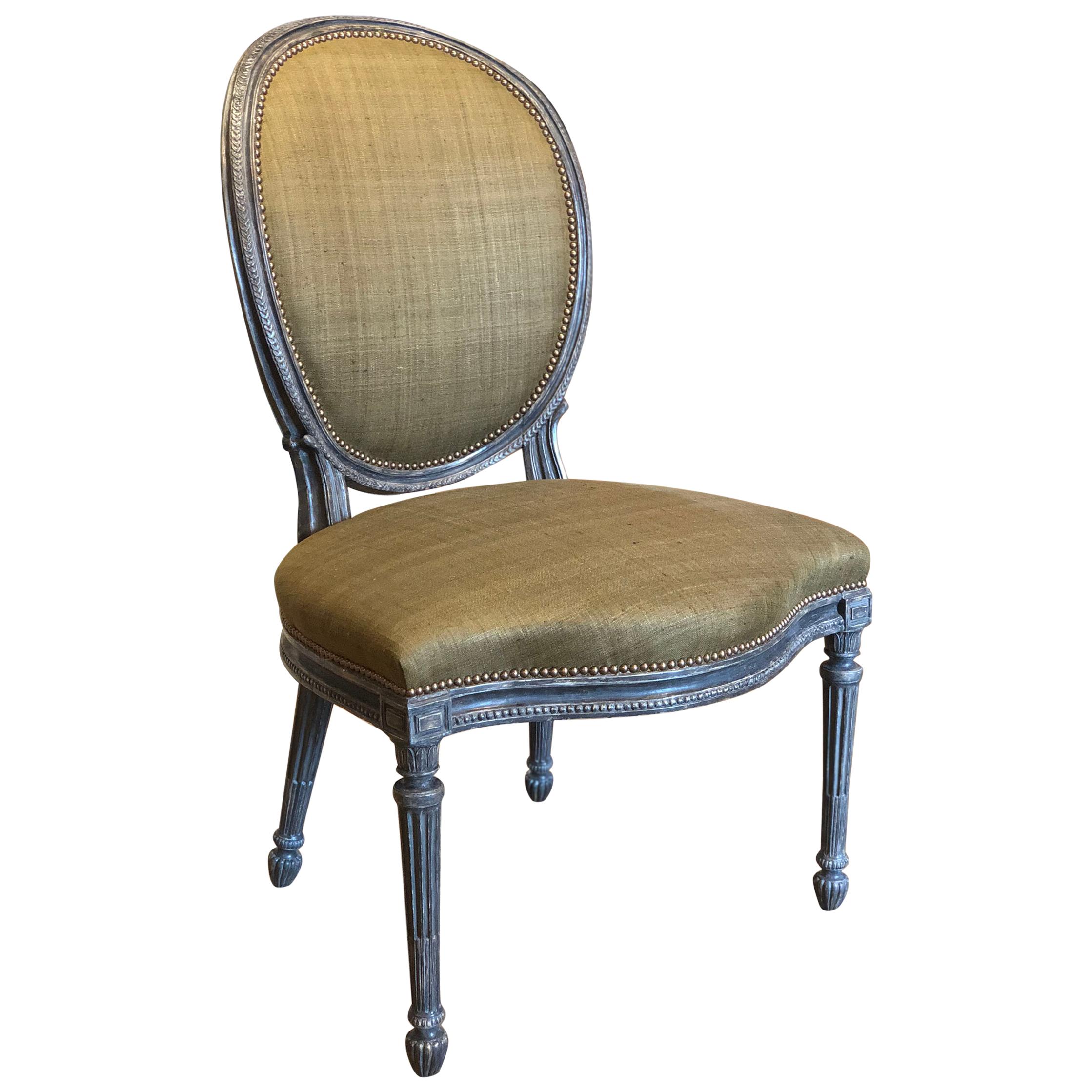 Adam Painted Side Chair Attributed to Thomas Chippendale