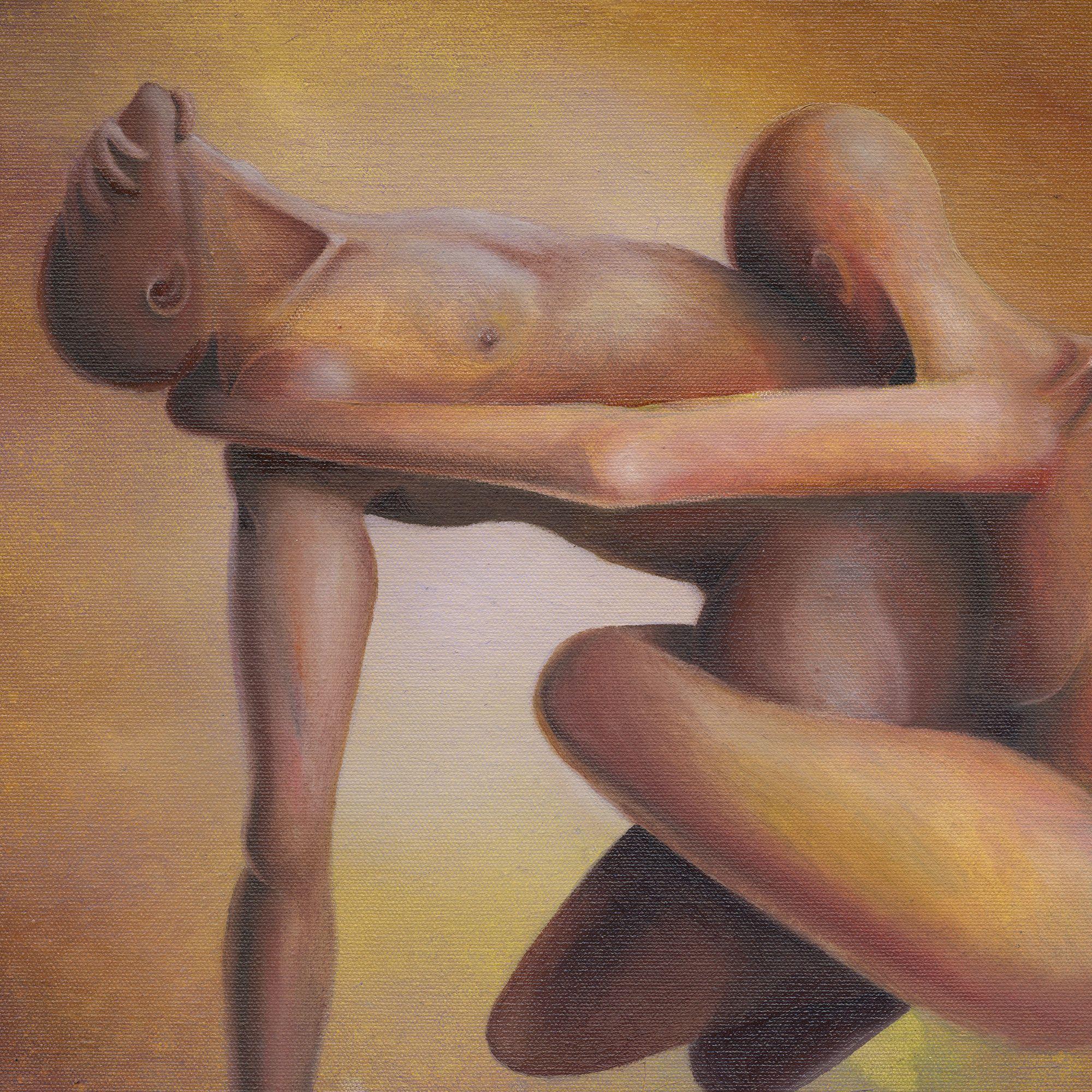June '97 - To Love Too Much, Painting, Oil on Canvas For Sale 1