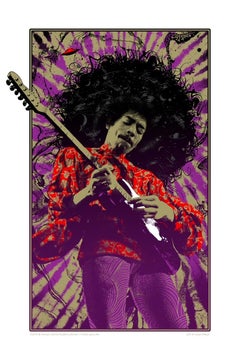 Variant de Haze violet de Jimi Hendrix - AP