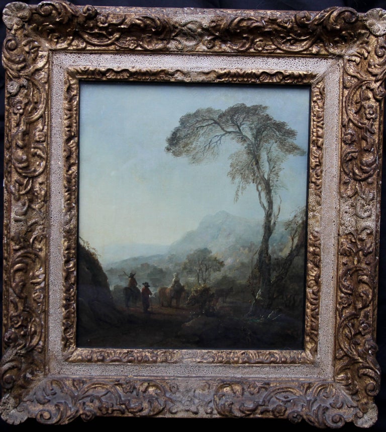 Adam Pynacker (circle) - The Resting Place - Old Master art 17thC Dutch Baroque oil painting ...