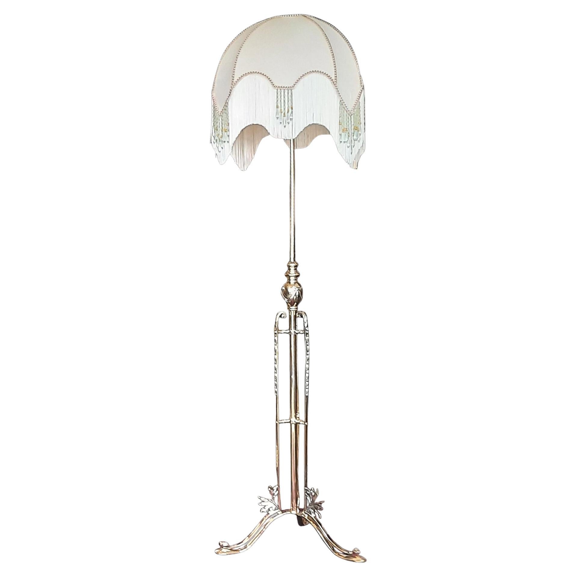 Adam Revival Early 20thC Extending Standard Lamp