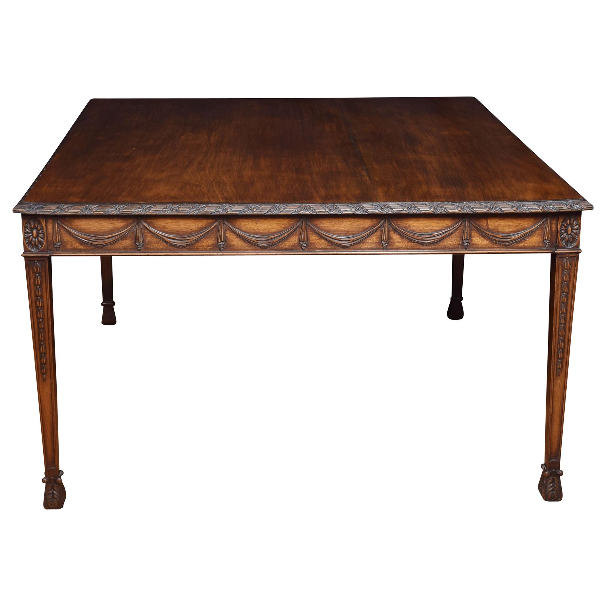 Table centrale en acajou de style néo-baroque Adam