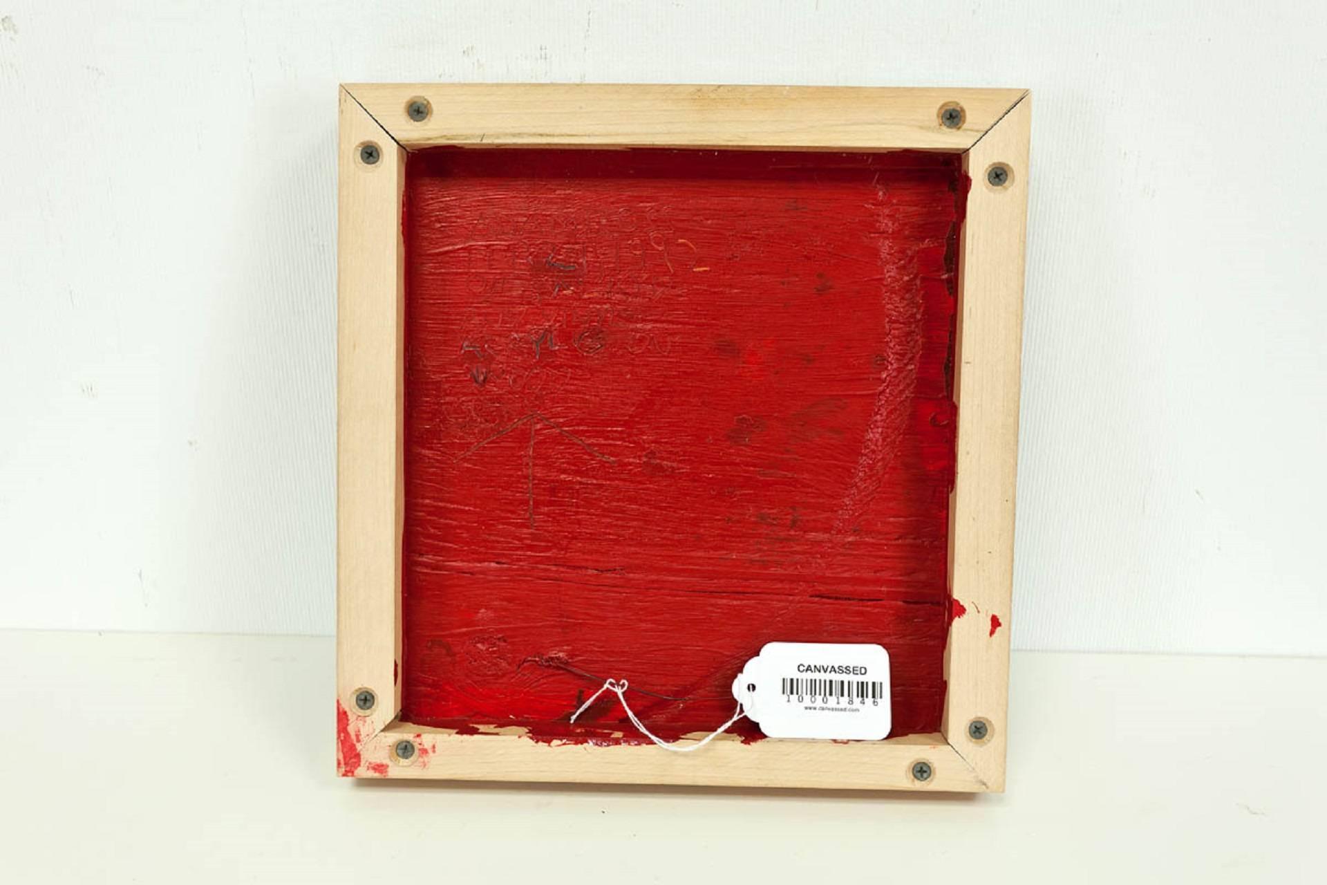 Untitled, Absract, Oil Alkyd and Acrylic on Canvas over Panel - Contemporary Painting by Adam Ross