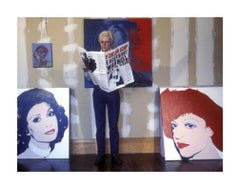 Andy Warhol Reading Headlines