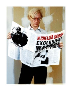 Andy Warhol Lesende Zeitung