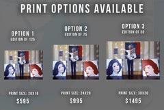 Andy Warhol - The Legendary King of Pop Art - Colorized Fine Art Print