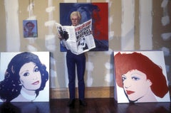 Andy Warhol - The Legendary King of Pop Art - Colorized Fine Art Print