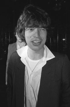 Mick Jagger Candid at Studio 54 Fine Art Print