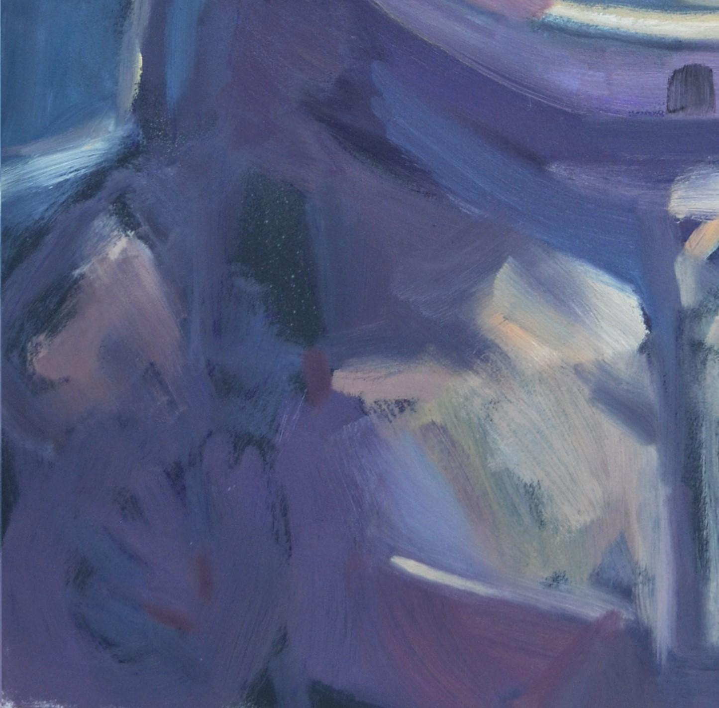 „ Tochter“ (2024) von Adam Shaw, Original-Ölgemälde eines Astronauten im Angebot 3