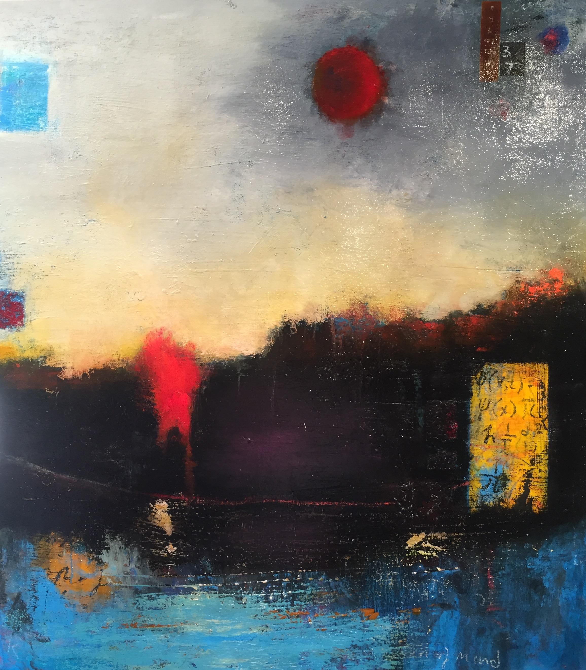 Abstract Painting di Adam Shaw - Sospiro Immacolato delle Stelle