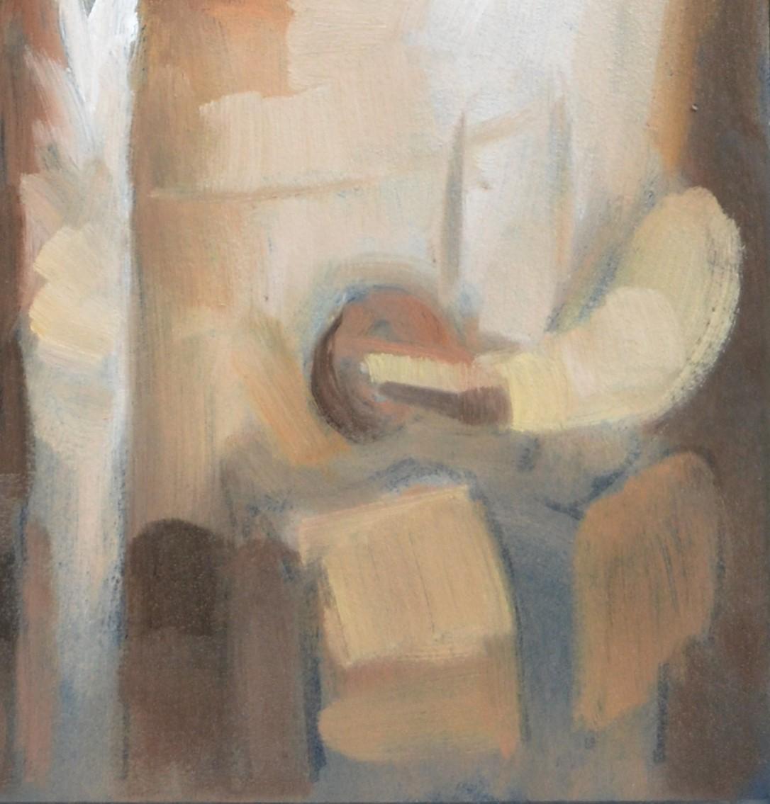 „Suit II“ (2024) von Adam Shaw, Original-Ölgemälde eines Astronauten im Angebot 4