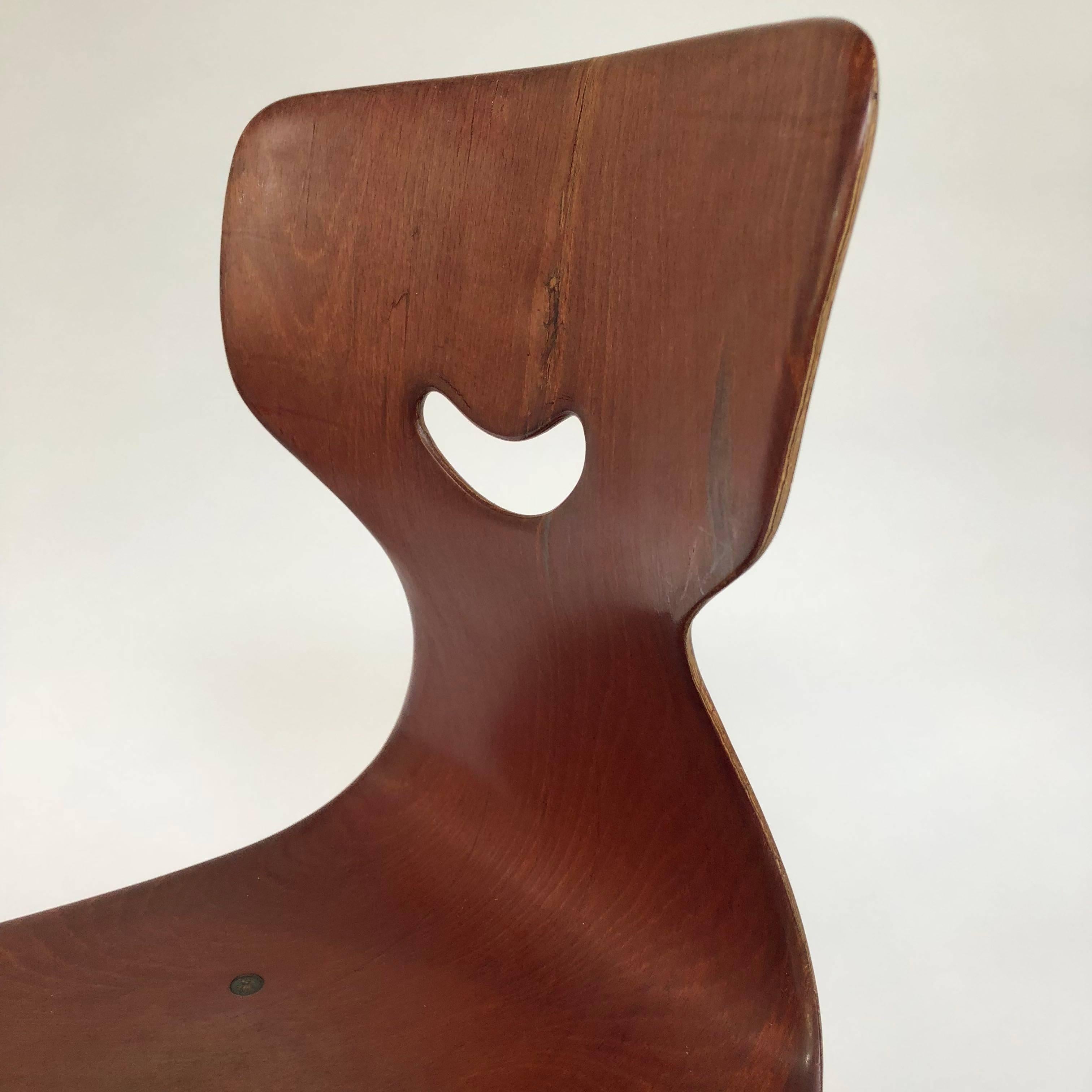 Bakelite Adam Stegner Children's Swivel Chairs by Flötotto 1950s For Sale