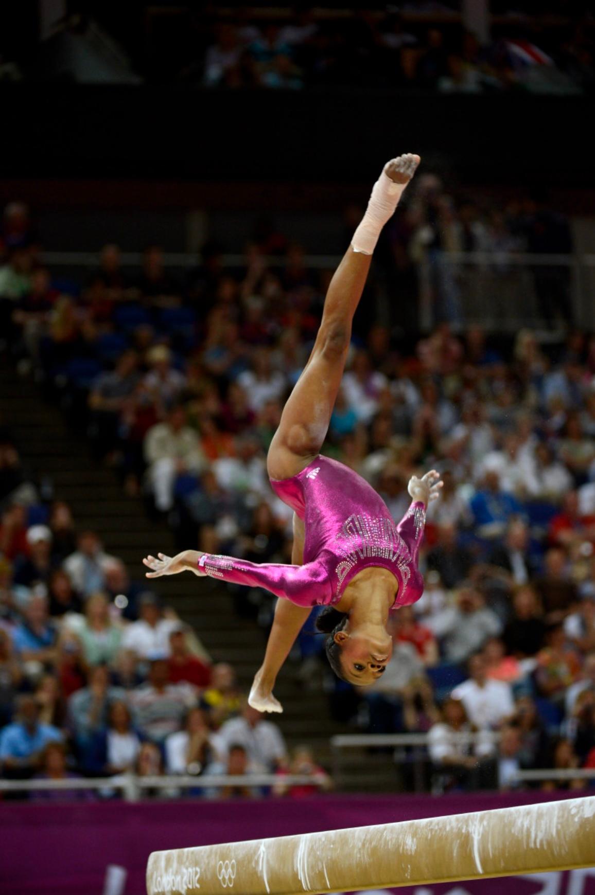 Adam Stoltman Figurative Photograph - Gabrielle Douglas, London Olympics 2012