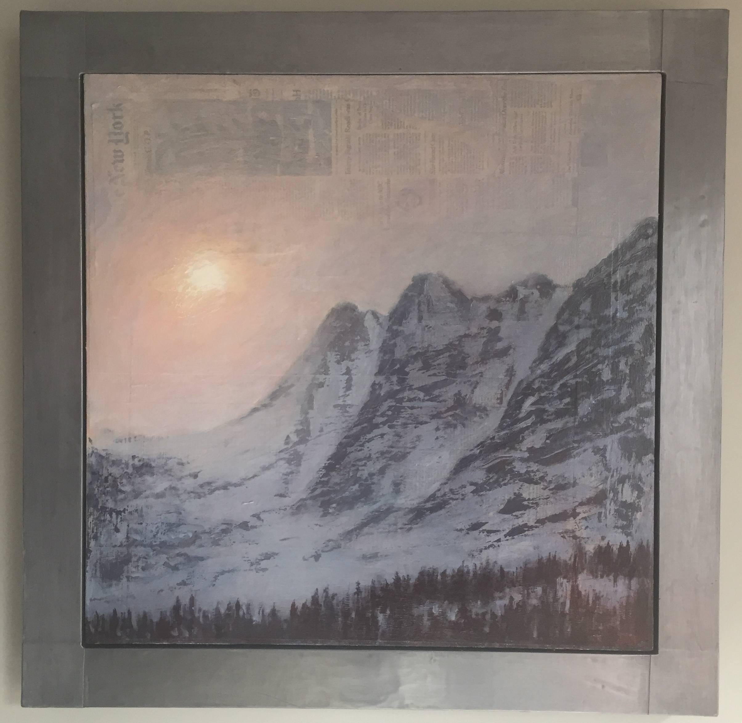 Old News; Majestic - Painting by Adam Straus