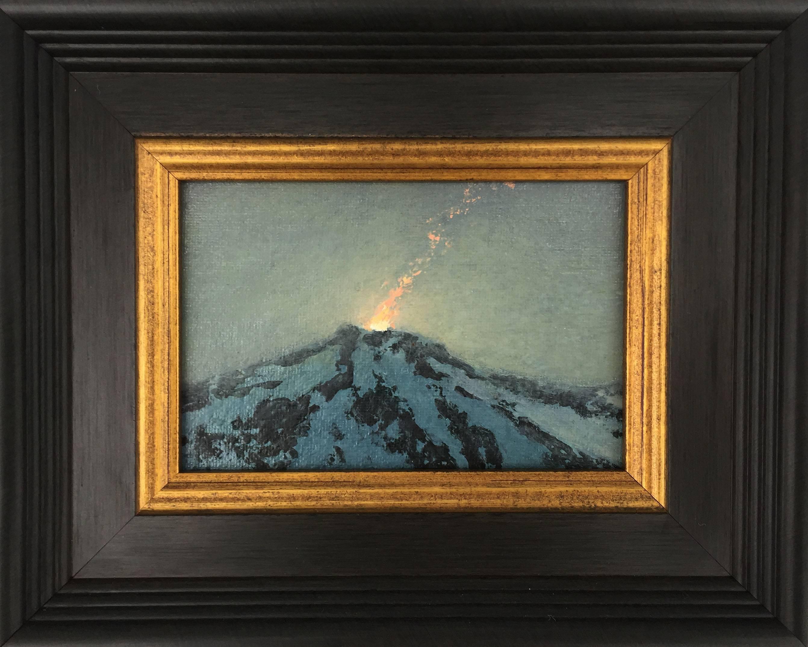 Adam Straus Landscape Painting - Volcano
