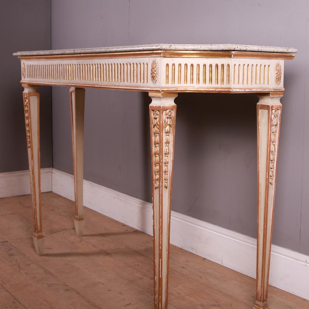 Adam Style Console Table In Fair Condition In Leamington Spa, Warwickshire