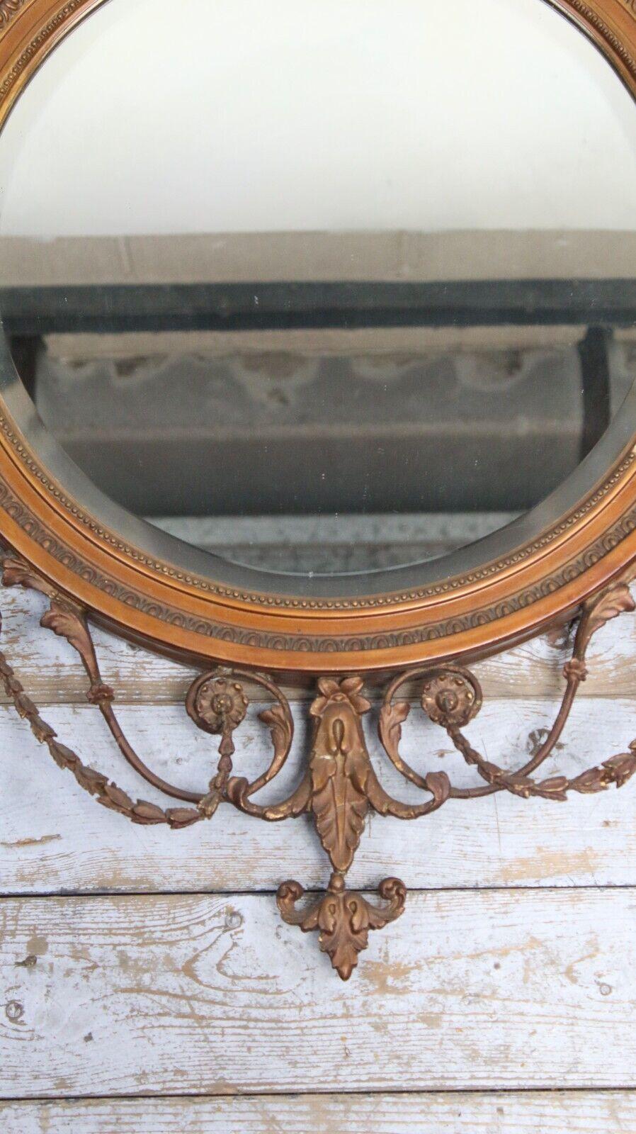 20th Century Adam Style Neoclassical Wall Mirror For Sale