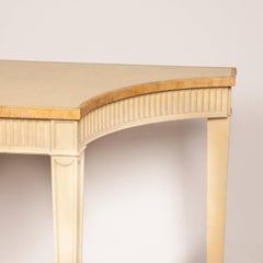 Adam Style Painted Side Table