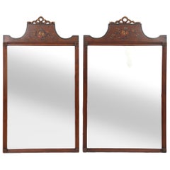 Adam Style Wall Mirrors - a Near Pair