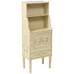 Adam Style White Painted Cabinet