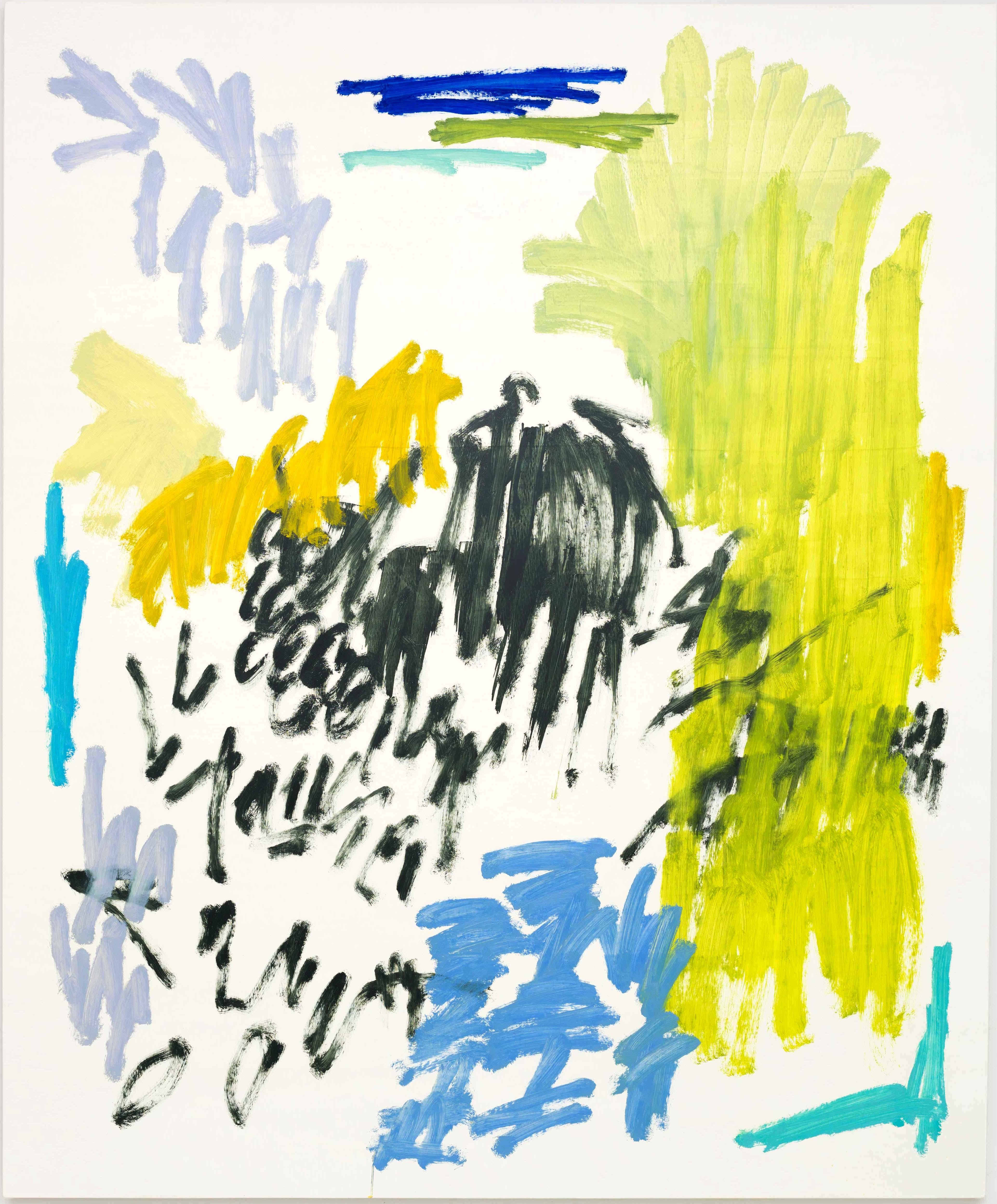 Adam Sultan Figurative Painting – Gipfel 4