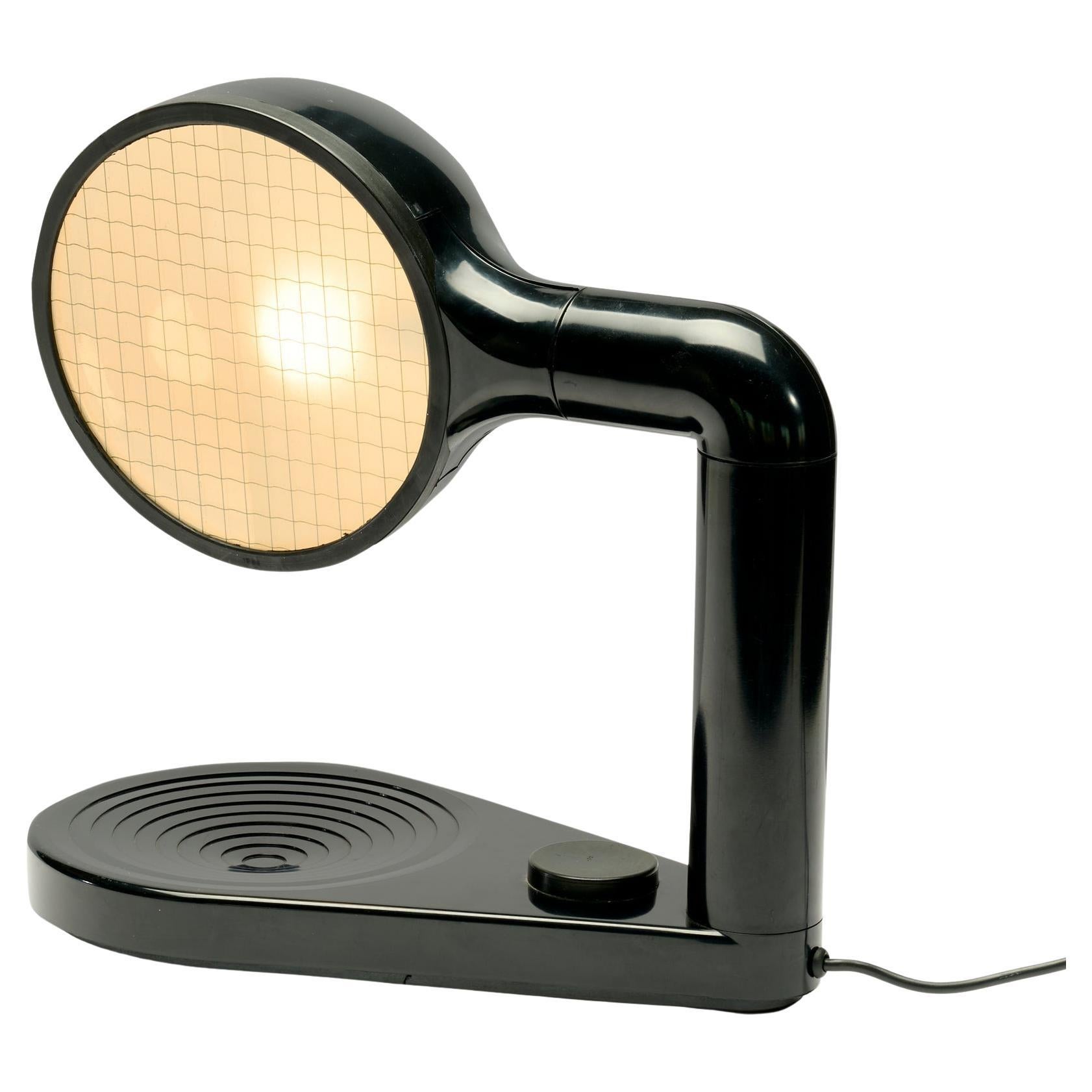 Adam Thiani 
Alberto Dal Lago Drive Adjustable Table Lamp for Bieffeplast, 1970 For Sale