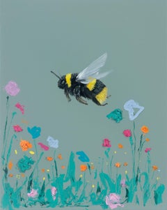 Scène d'abeilles