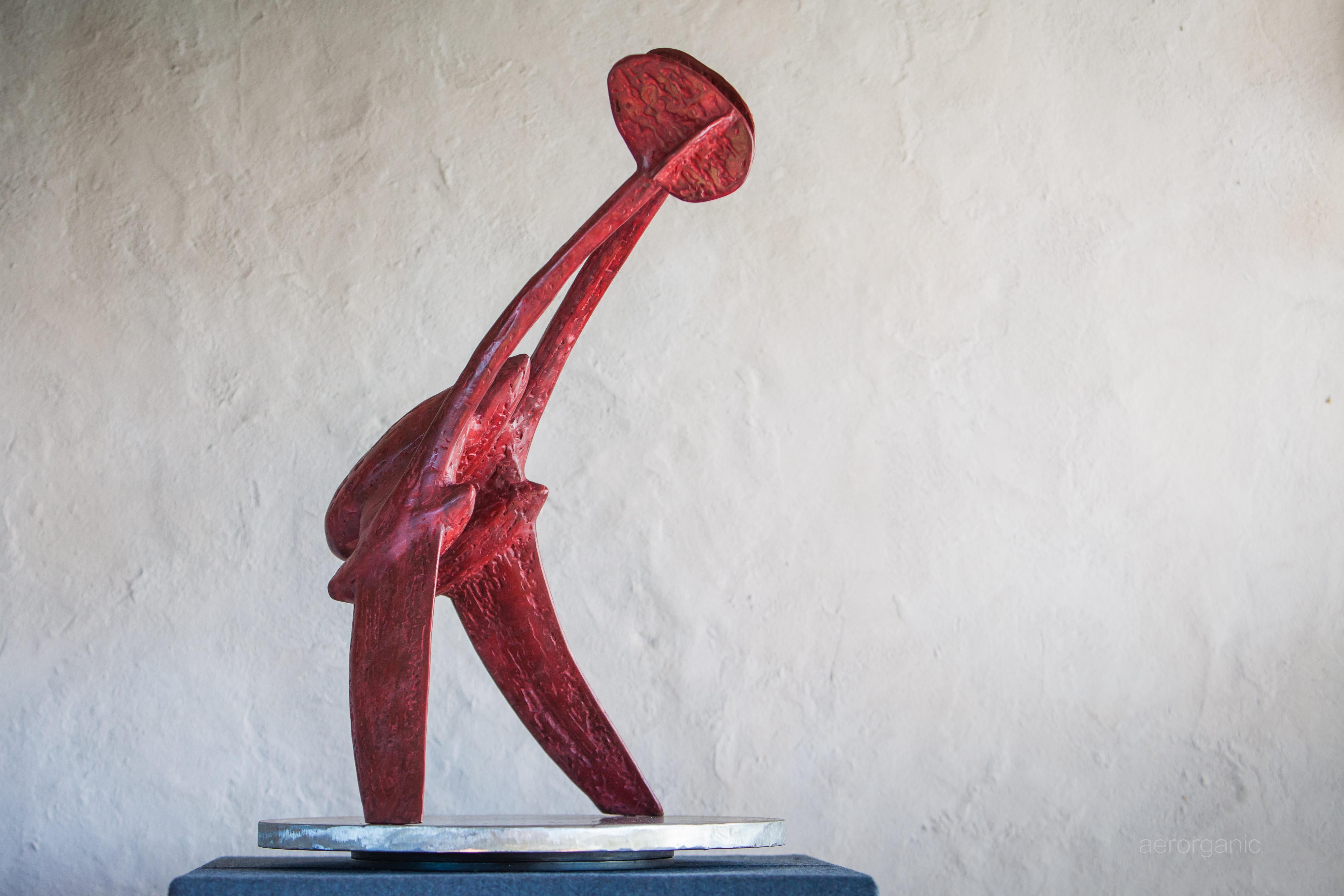 Gabel Tailed Devil Mk1 (Abstrakt), Sculpture, von Adam Warwick Hall