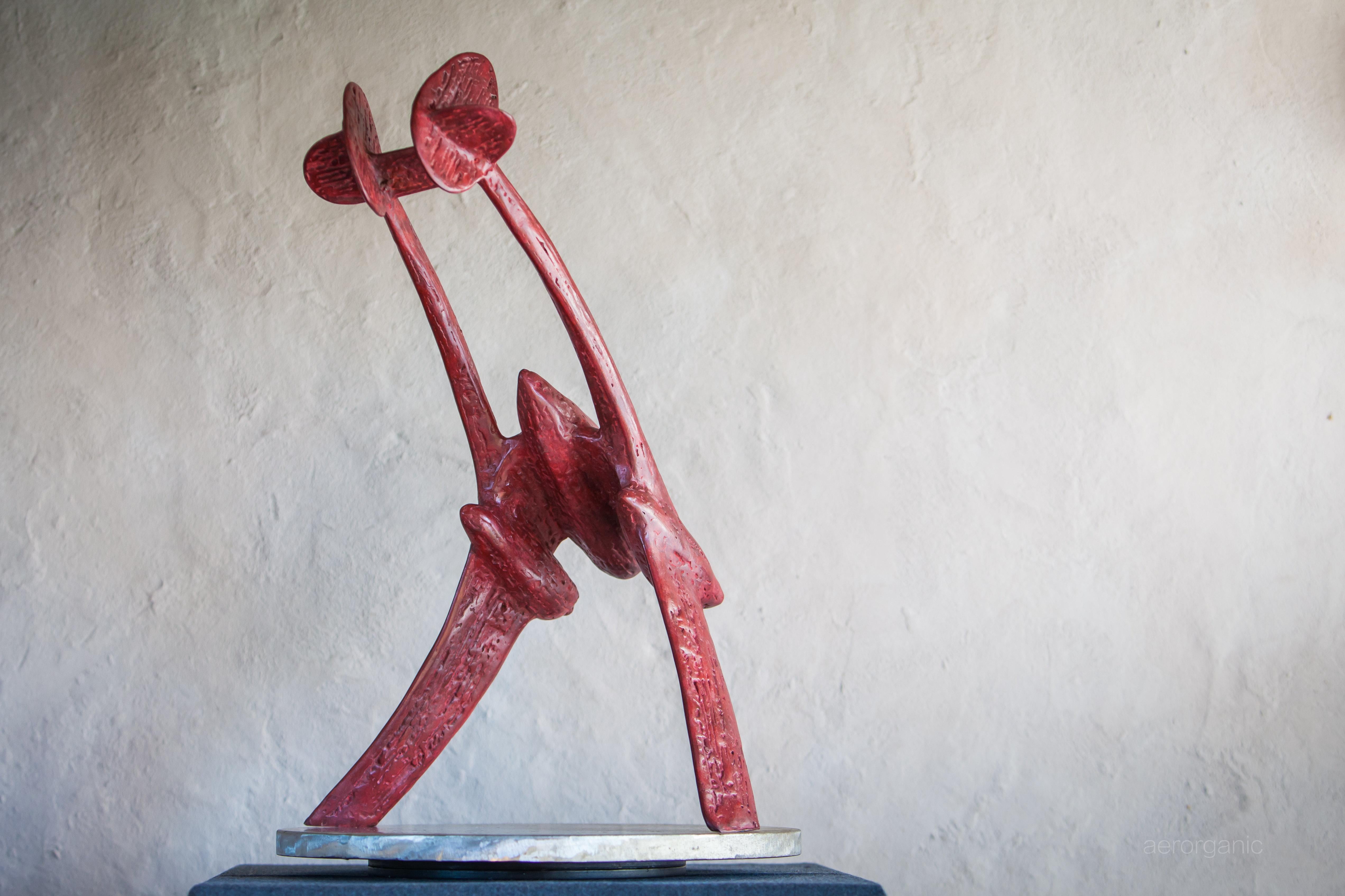 Adam Warwick Hall Abstract Sculpture – Gabel Tailed Devil Mk1