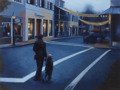 Otoño en Nevada City, Pintura, Óleo sobre panel MDF