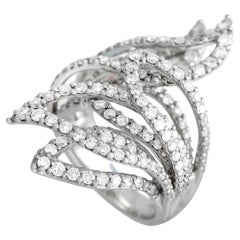 Adamas 18K White Gold 3.65 Ct Diamond Ring