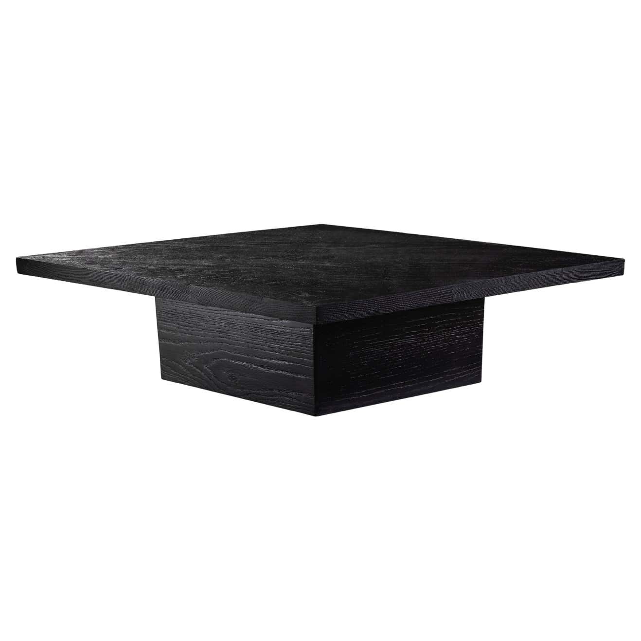 Adamas Black Oak Dining Table For Sale at 1stDibs