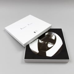 Adam Pendleton, Untitled (Mask) - Glazed bone china plate, Contemporary Art