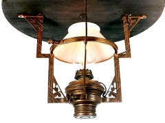 Lampe centrale du chemin de fer à voie étroite d'Adams et Westlake