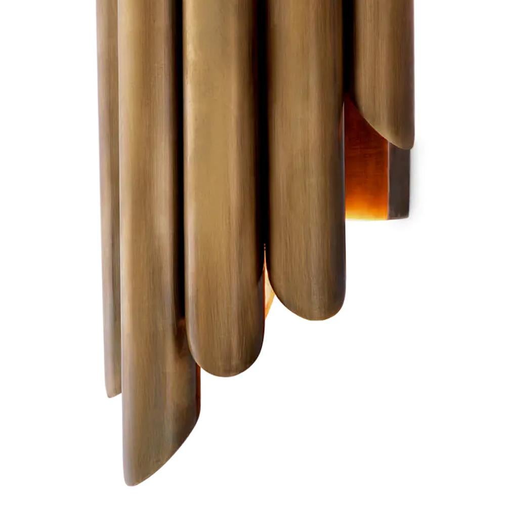 Lámpara de pared Adams Brass Siglo XXI y contemporáneo en venta