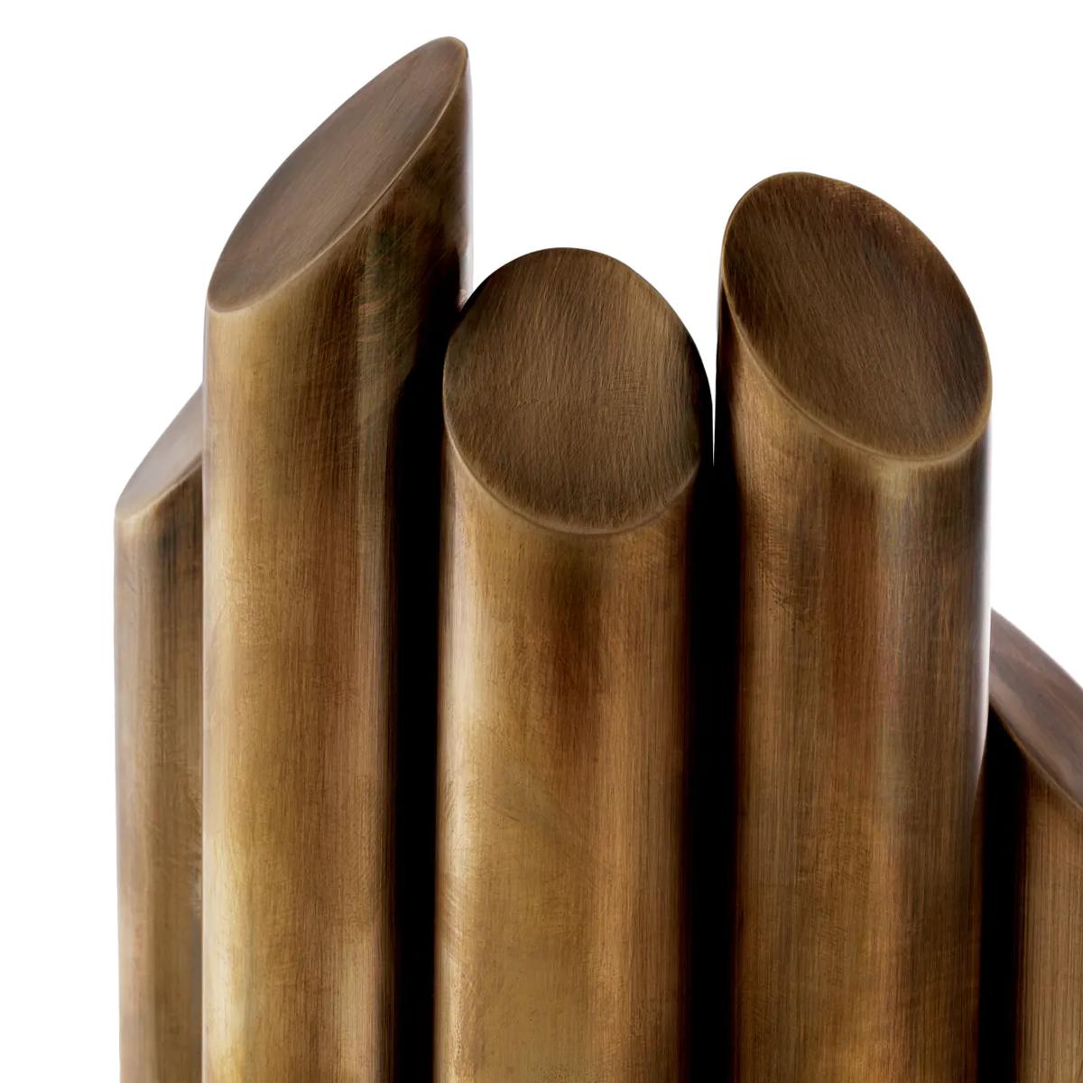 Lámpara de pared Adams Brass Latón en venta