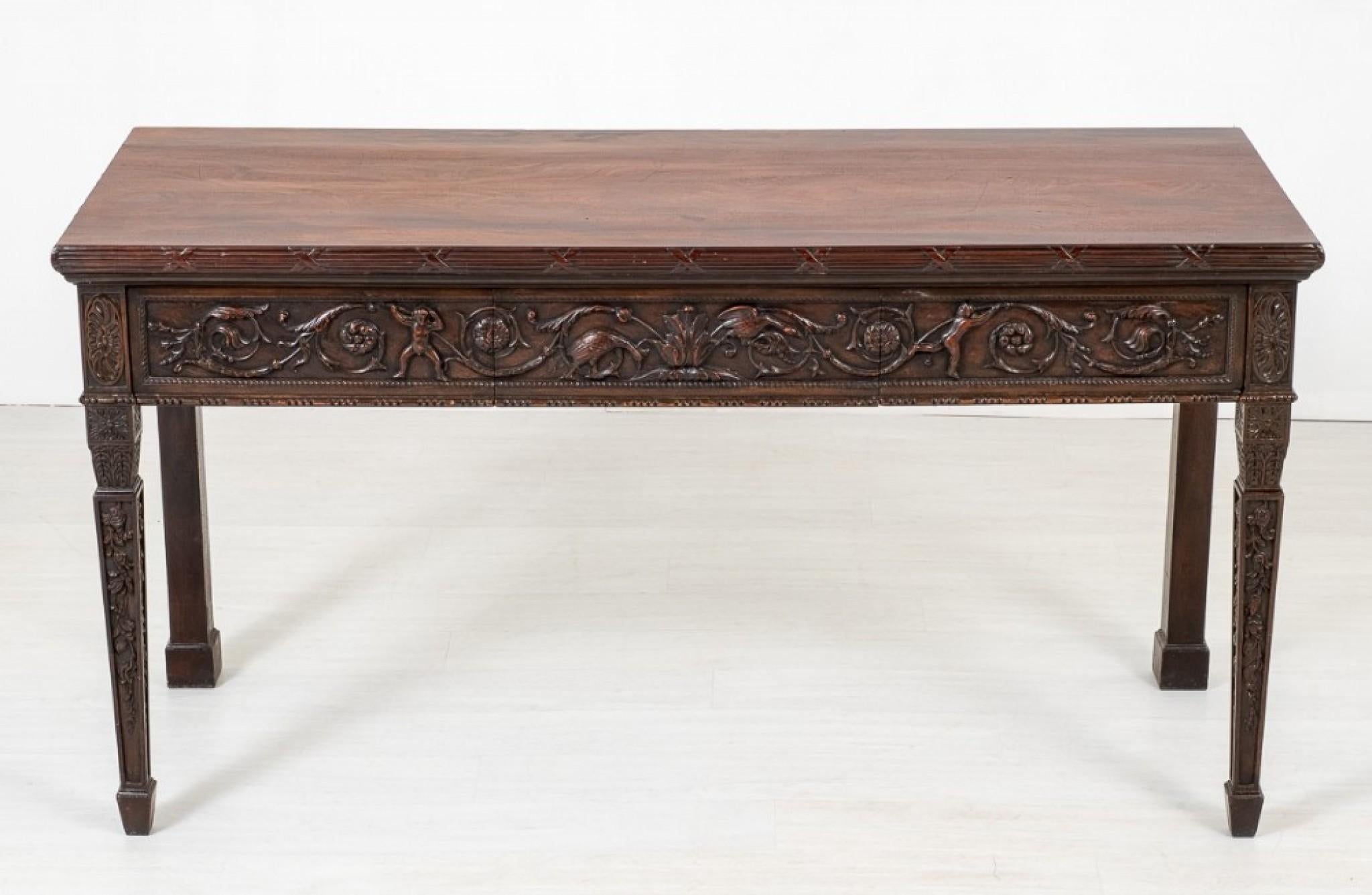 Adams Console Table Mahogany Server 1860 For Sale at 1stDibs