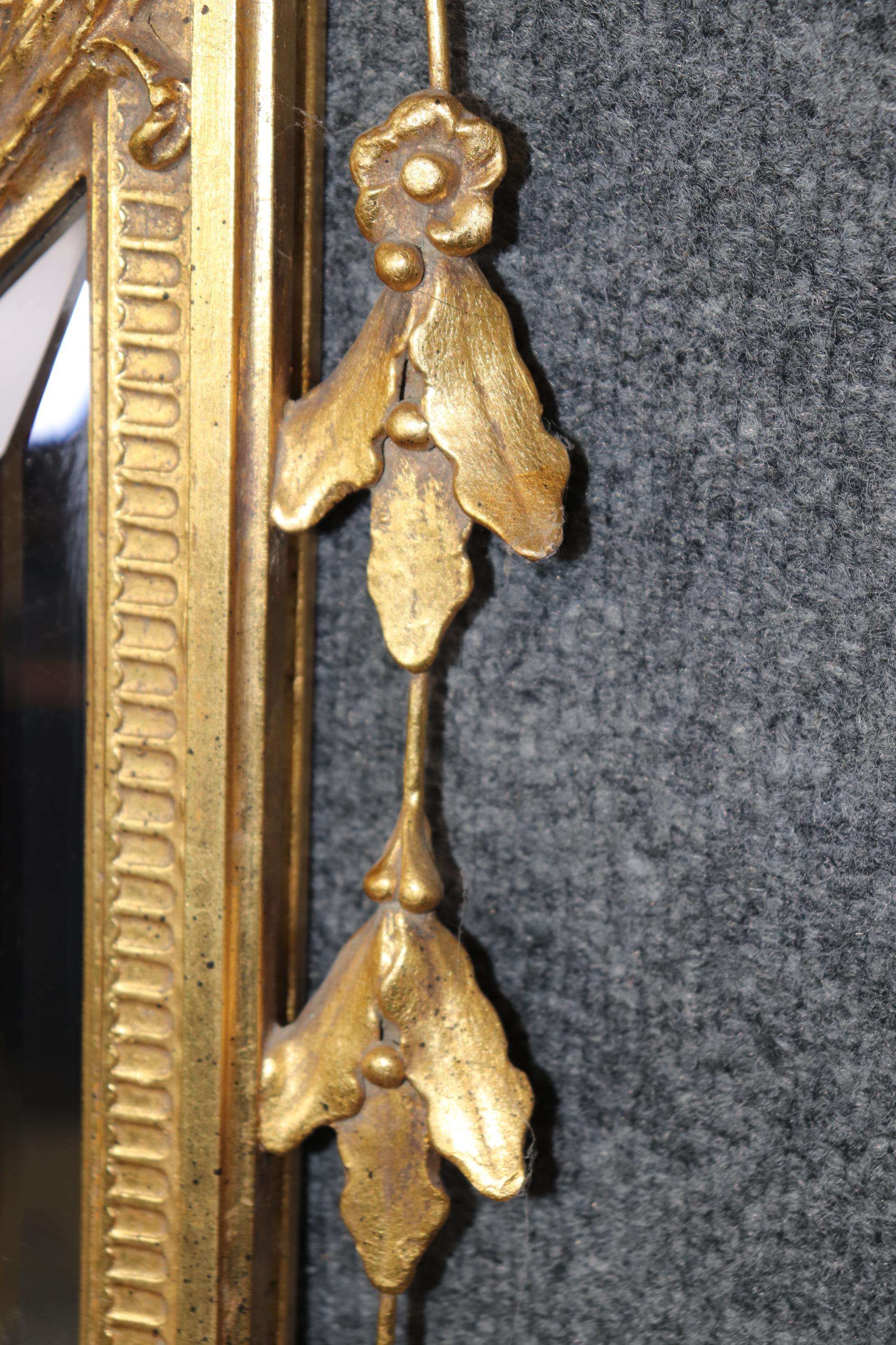 Adams Gilt Wire and Wood Beveled Glass Friedman Brothersdecorative Arts Mirror 5