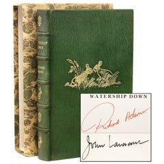 ADAMS, Richard et John Lawrence. Watership Down. 1976 - SIGNÉ - ÉDITION LIMITÉE