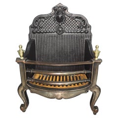 Grille de foyer en fonte de style Adams