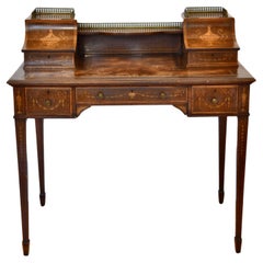 Adams Style Inlaid Carlton House Desk