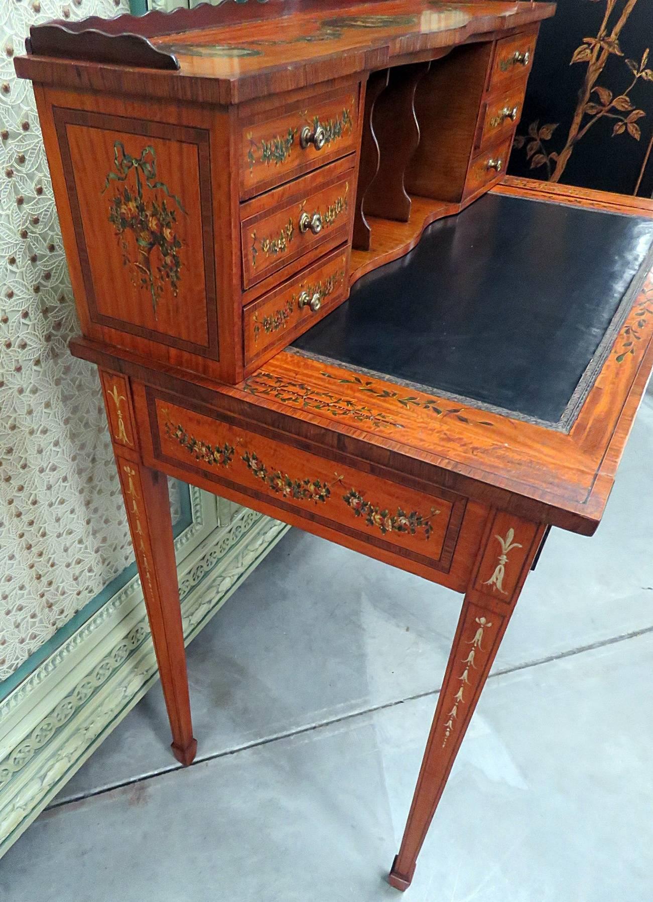 20th Century Adams Style Ladies Desk