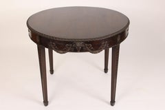 Adams Style Mahogany Occasional Table