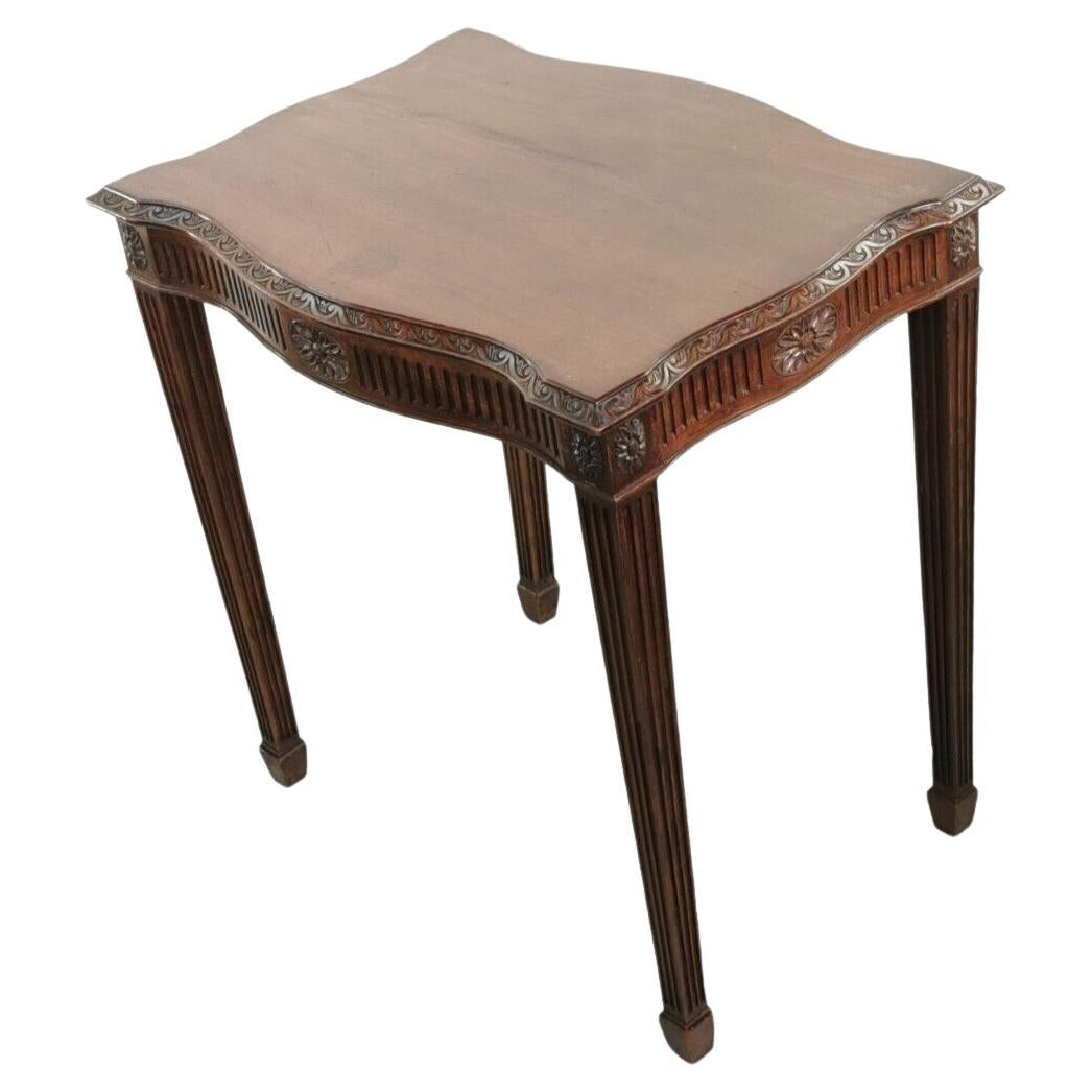 Late 19th Century Antique Adam Style Occasional Side Table For Sale