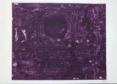 Adan Paredes, ¨Untitled¨, 2020, Collagraph, 19.7x27.4 in