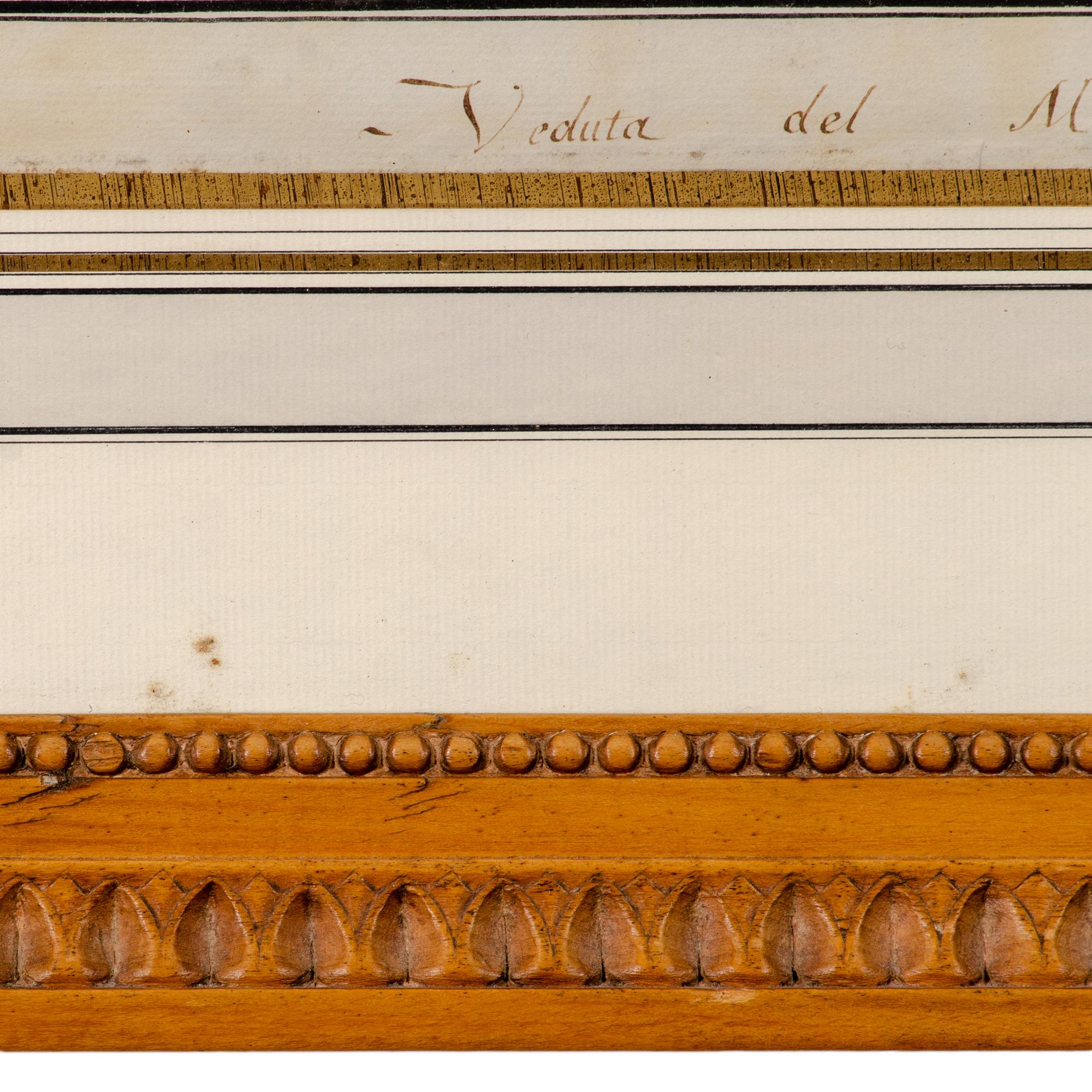 add photosCamillo de Vito, View from Naples Pier, Gouache, c.1820s Regular price For Sale 2