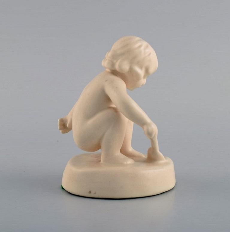 Adda Bonfils '1883-1943' for Ipsens Enke, Figure of Girl with Shovel in ...